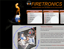 Tablet Screenshot of firetronics.net